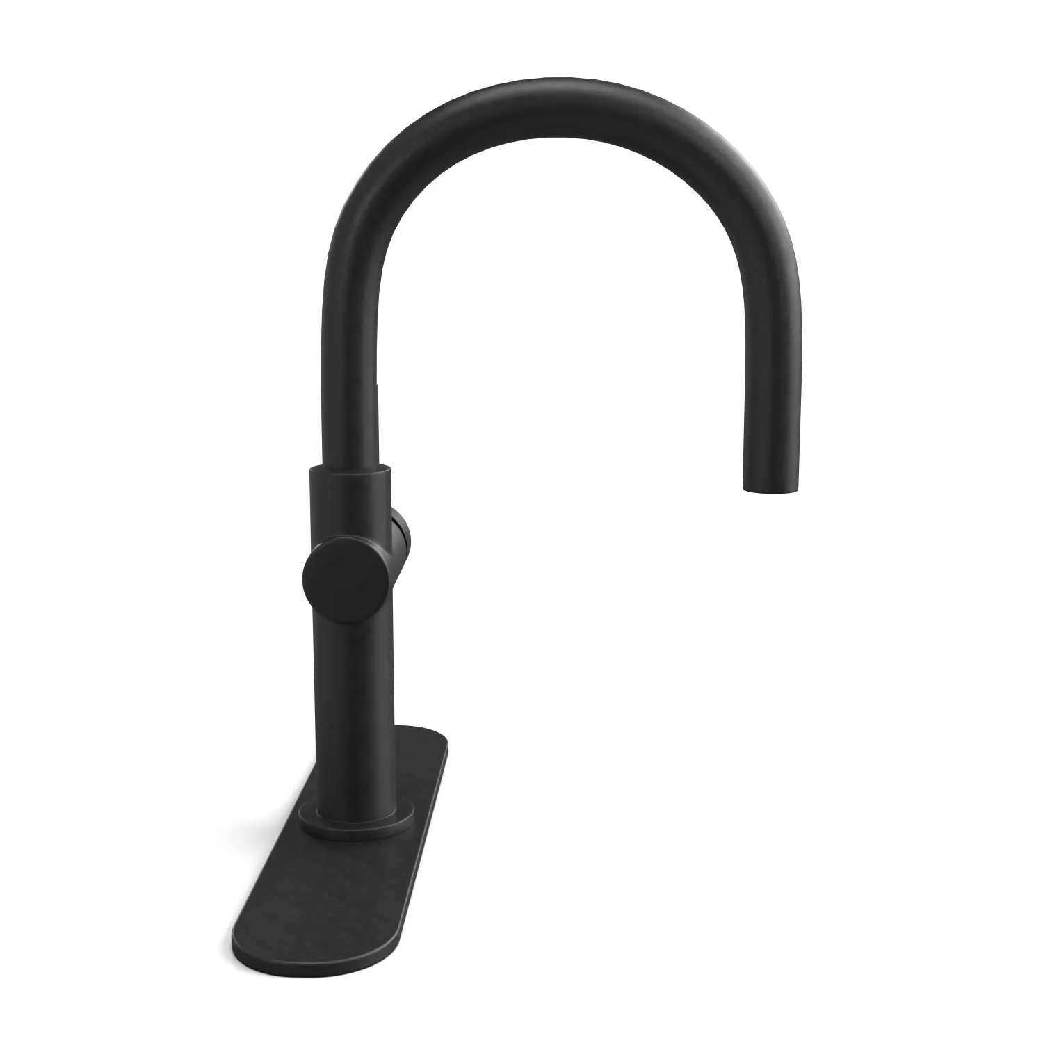 Crue Single Handle Bar Sink Faucet PBR 3D Model_03